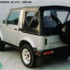 Cabrio Samurai (1983-1994) UN PEZZO